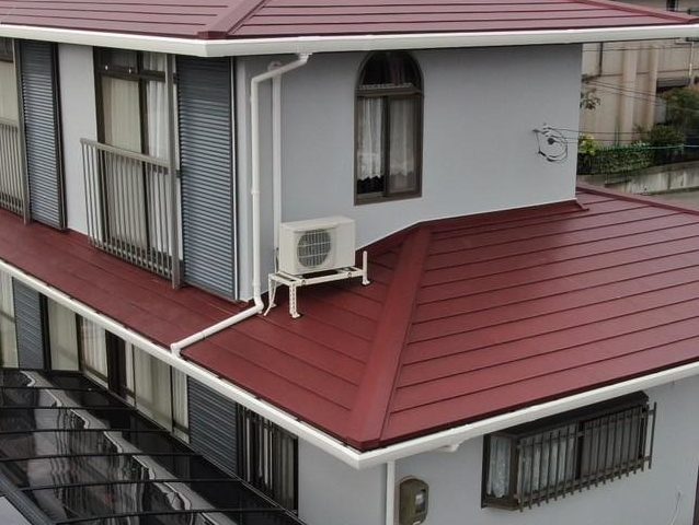 高砂市で雨樋交換工事を実施した戸建て